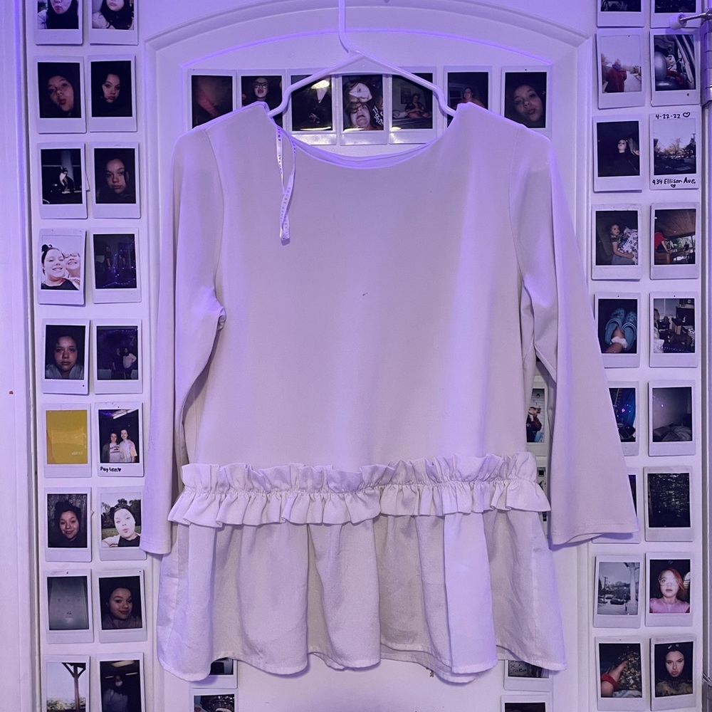 Ivanka Trump white blouse